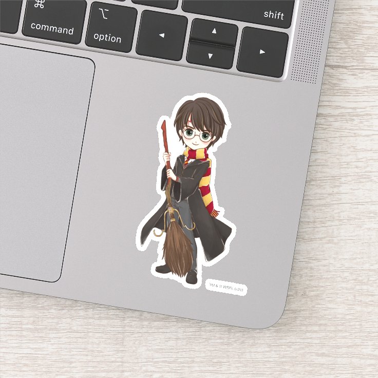 Magical HARRY POTTER™ Watercolor Sticker Zazzle