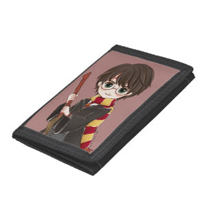Magical HARRY POTTER™ Watercolor Tri-fold Wallet