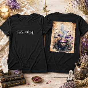 Magical Herbal Cauldron Botanical T-Shirt