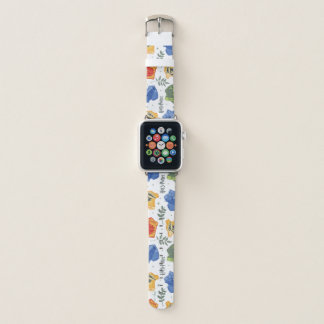 Magical Herbology HOGWARTS™ Houses Pattern Apple Watch Band