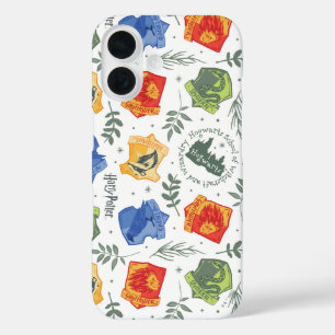 Magical Herbology HOGWARTS™ Houses Pattern iPhone 16 Case