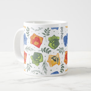 Magical Herbology HOGWARTS™ Houses Pattern Giant Coffee Mug