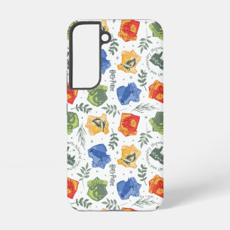 Magical Herbology HOGWARTS™ Houses Pattern Samsung Galaxy S22 Case