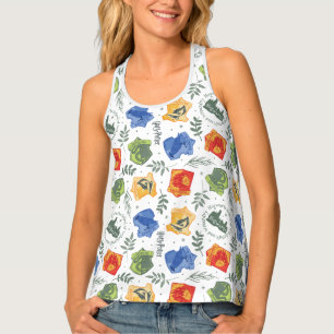Magical Herbology HOGWARTS™ Houses Pattern Tank Top