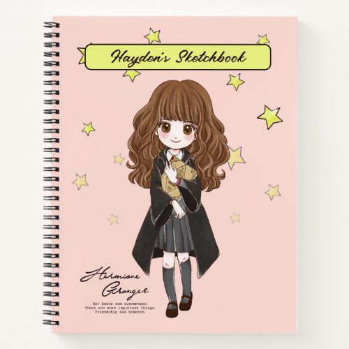 Magical Hermione Granger Drawing Notebook