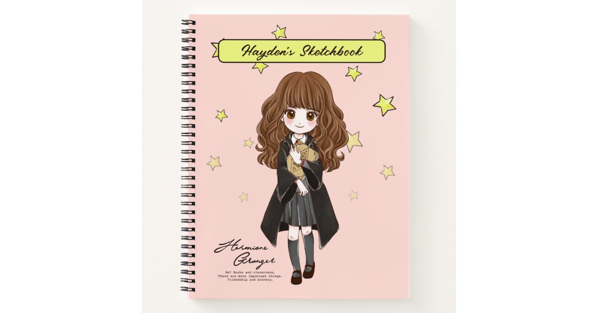 Magical Hermione Granger Drawing Notebook