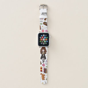 Magical Hermione Granger Watercolor Apple Watch Band