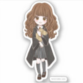 Magical Hermione Granger Watercolor Sticker | Zazzle
