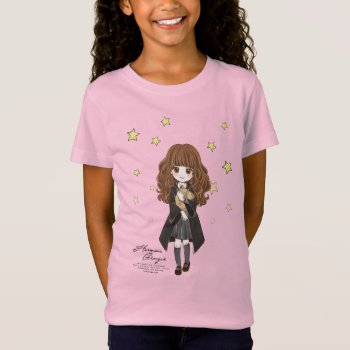 Magical Hermione Granger Watercolor T-shirt by harrypotter at Zazzle