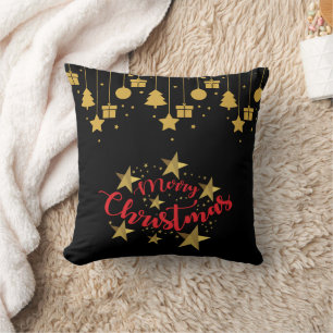 magical holiday throw pillow
