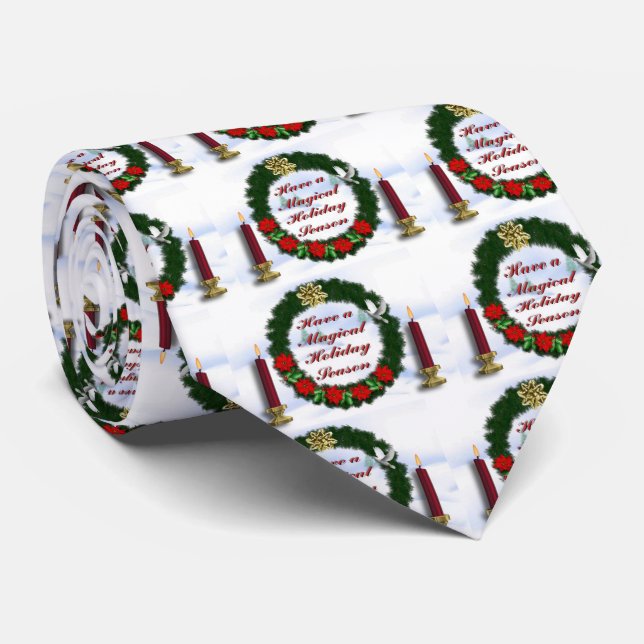 Magical Holidays Neck Tie (Rolled)