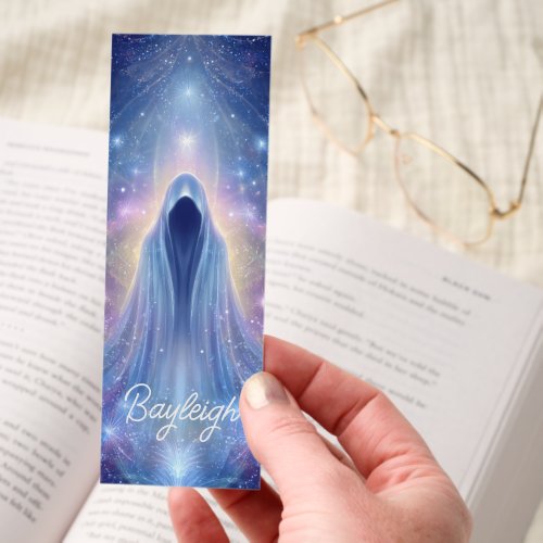 Pretty Bookmarks 10 Magical Hooded Cosmic Light Figure Bookmarks