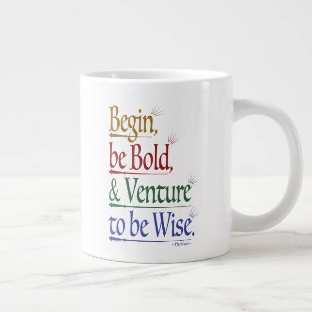 Magical Horace Quote Jumbo Mug (Right)