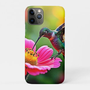 Magical Hummingbird Moments Design iPhone 11 Pro Case
