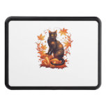 Magical Introvert Cat  Pastel Witch Hat Halloween  Hitch Cover