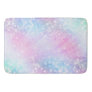 Magical Iridescent Glitter Sparkles Pink Design Bath Mat