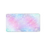 Magical Iridescent Glitter Sparkles Pink Design Label