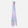 Magical Iridescent Glitter Sparkles Pink Design Neck Tie