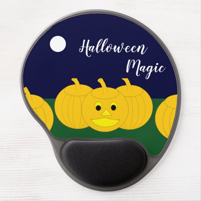 Magical Jack-o'-Lantern: Gel Mouse Pad (Front)