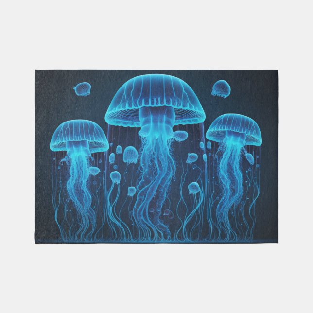 Magical Jellyfish  Rug (Front)