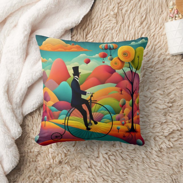 Magical Journey Throw Pillow (Blanket)