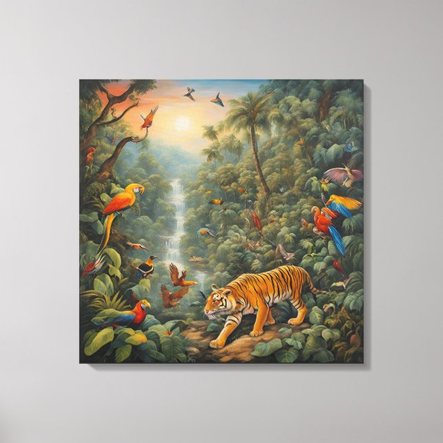 Magical Jungle - Canvas Art Print (Front)