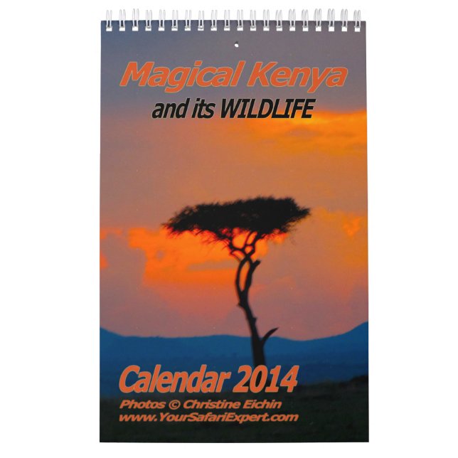 Magical Kenya Calendar 2014 (Single-Page) (Cover)