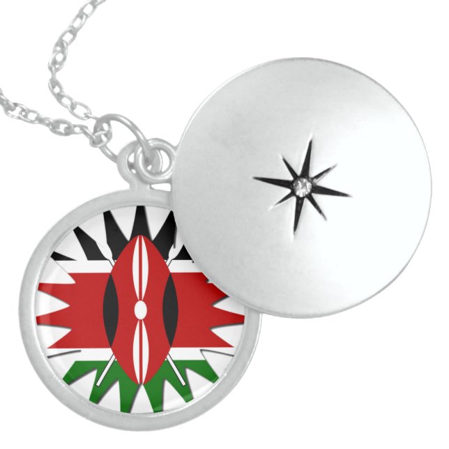 Magical Kenya: Celebrate World Tourism Day 🇰🇪 Locket Necklace (Front)