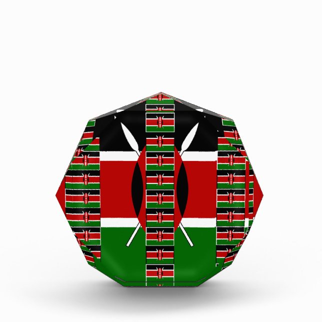 🇰🇪 Magical Kenya: Frame of Unity and Pride  Acrylic Award (Front)