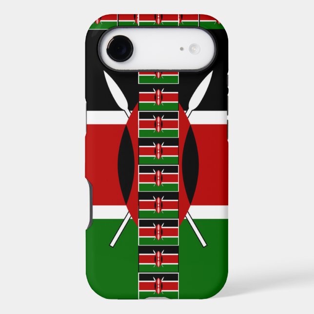 🇰🇪 Magical Kenya: Frame of Unity and Pride  Case-Mate iPhone Case (Back)