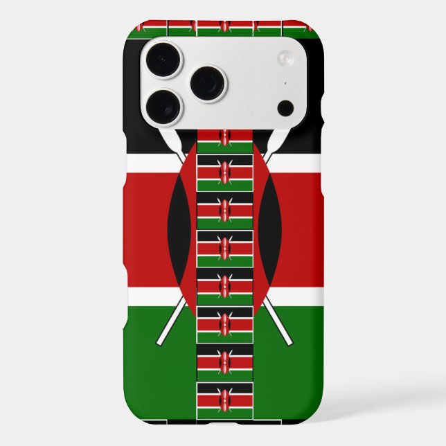 🇰🇪 Magical Kenya: Frame of Unity and Pride  Case-Mate iPhone Case (Back)