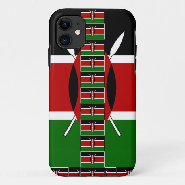 🇰🇪 Magical Kenya: Frame of Unity and Pride  Case-Mate iPhone Case (Back)