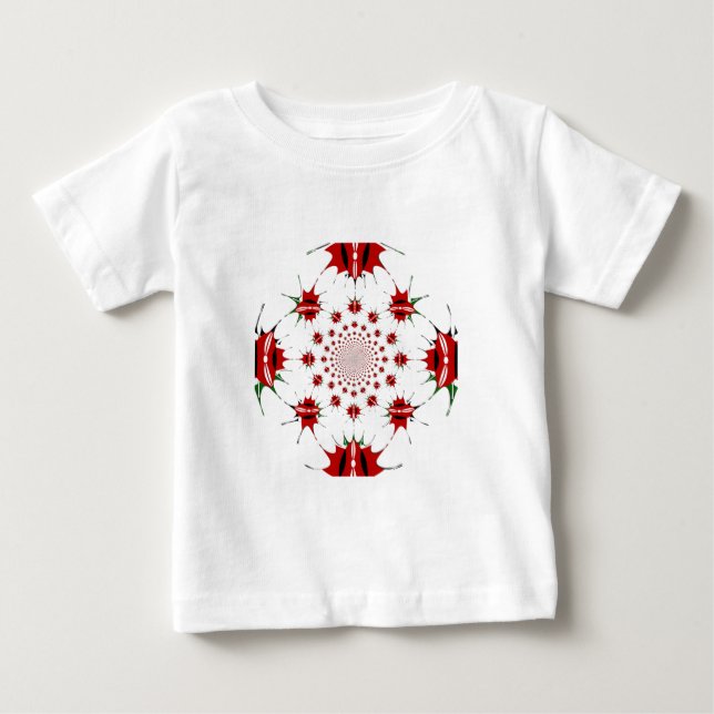 Magical Kenya: Kaleidoscope Culture identity 🇰🇪  Baby T-Shirt (Front)
