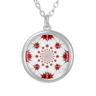 Magical Kenya: Kaleidoscope Culture identity 🇰🇪 Silver Plated Necklace