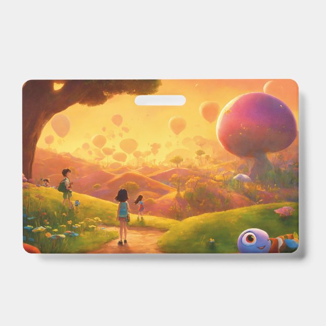 Magical Kingdom Drawing Pad for Kids – Fantasy Adv Badge (Front)