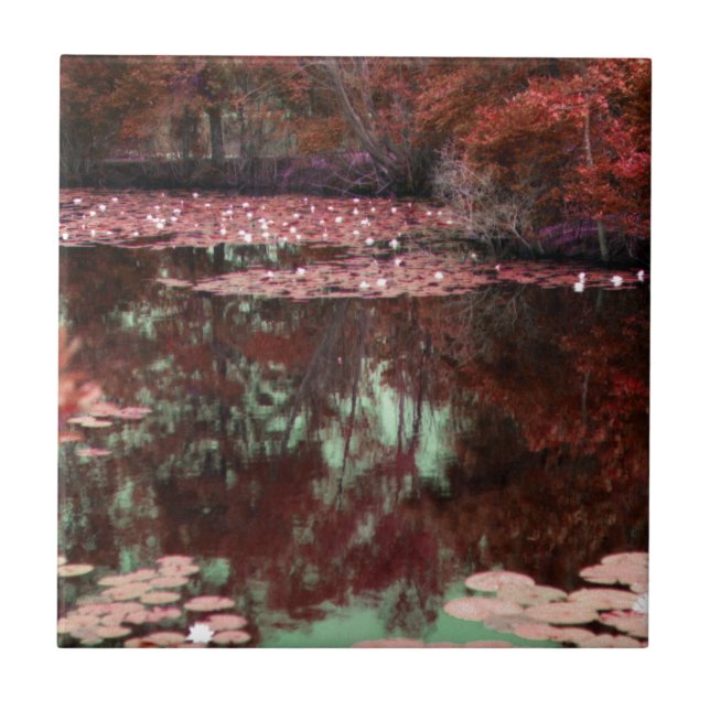Magical Landscape Ceramic Tile (Front)