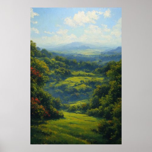 Magical Landscapes Poster