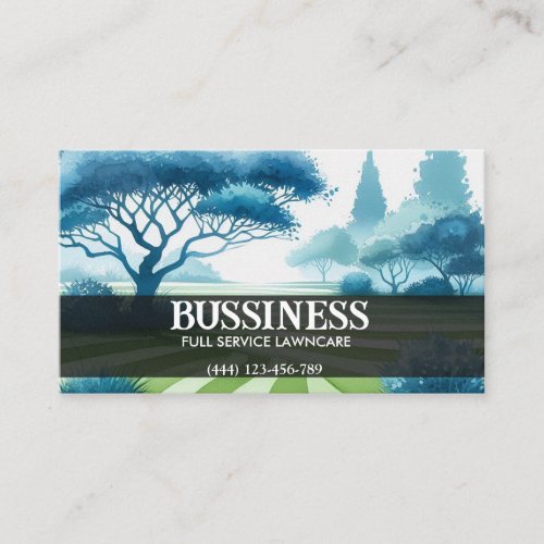 Magical Landscaping Business Card