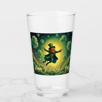 Magical Leprechaun St. Patrick’s Day Art Glass