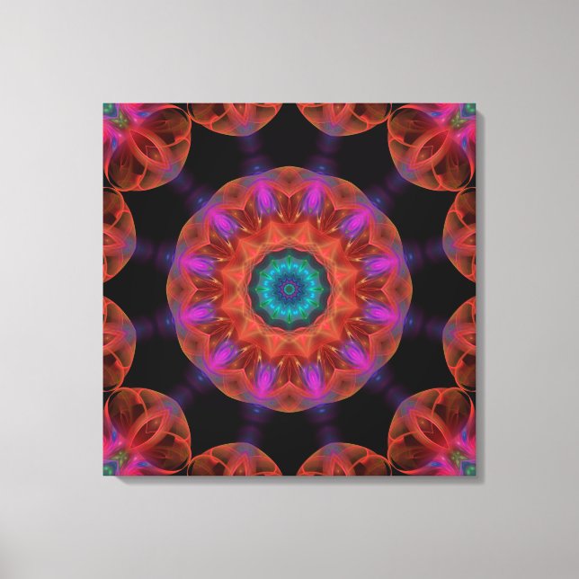 Magical Lights Wrapped Canvas Print (Front)