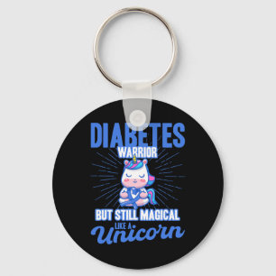 Magical Like A Unicorn Diabetes Awareness Keychain