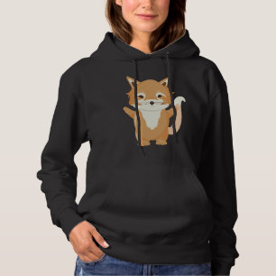 Magical little fox a cute animal hoodie