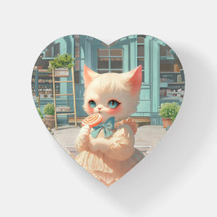 Magical Lollipop: Bao Bao Baby Cat Sweet Shop Paperweight