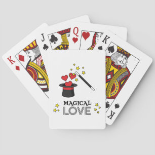 Magical Love - Black Poker Cards