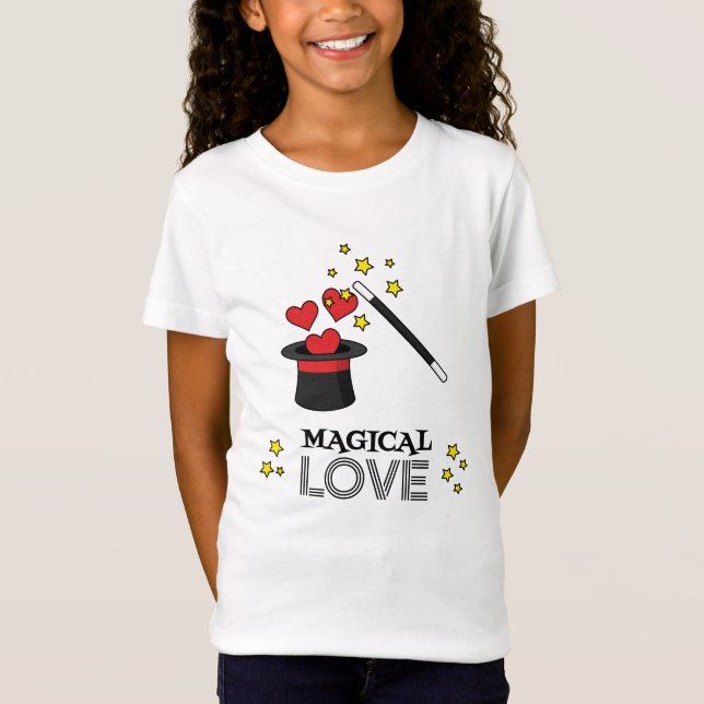 Magical Love - Black T-Shirt (Front)