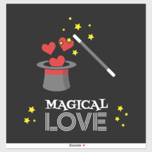 Magical Love - White Sticker