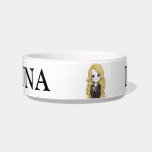 Magical Luna Lovegood Watercolor Bowl<br><div class="desc">HARRY POTTER™ | A watercolor manhwa style illustration featuring Luna Lovegood.</div>