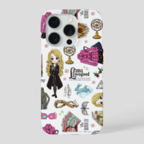 Magical Luna Lovegood Watercolor iPhone 15 Pro Case