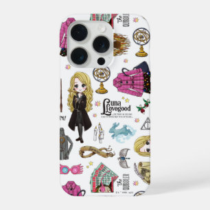 Magical Luna Lovegood Watercolor iPhone 15 Pro Case