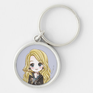 Magical Luna Lovegood Watercolor Keychain